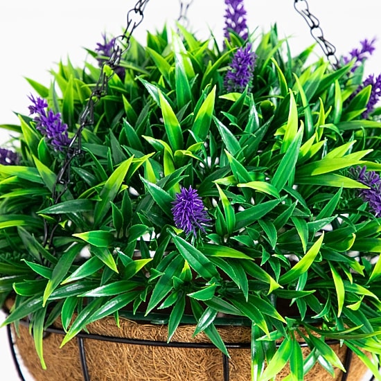 Nearly Natural 18" Lavender Artificial Plant