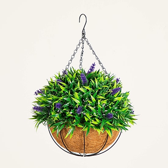 Nearly Natural 18" Lavender Artificial Plant