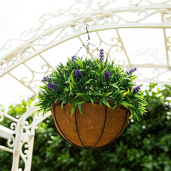 Nearly Natural 18" Lavender Artificial Plant