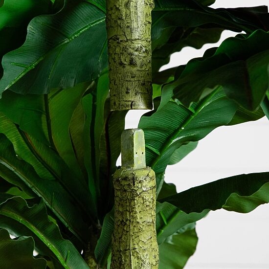Nearly Natural 6ft Bird Nest Fern Indoor Outdoor Artificial Tree