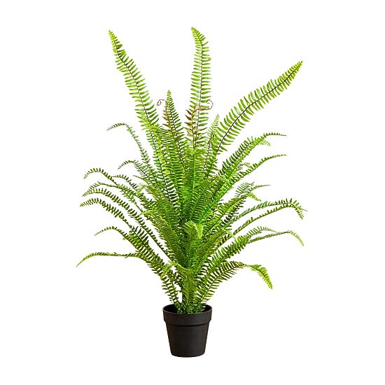 Nearly Natural 3ft Boston Fern Artificial Plant