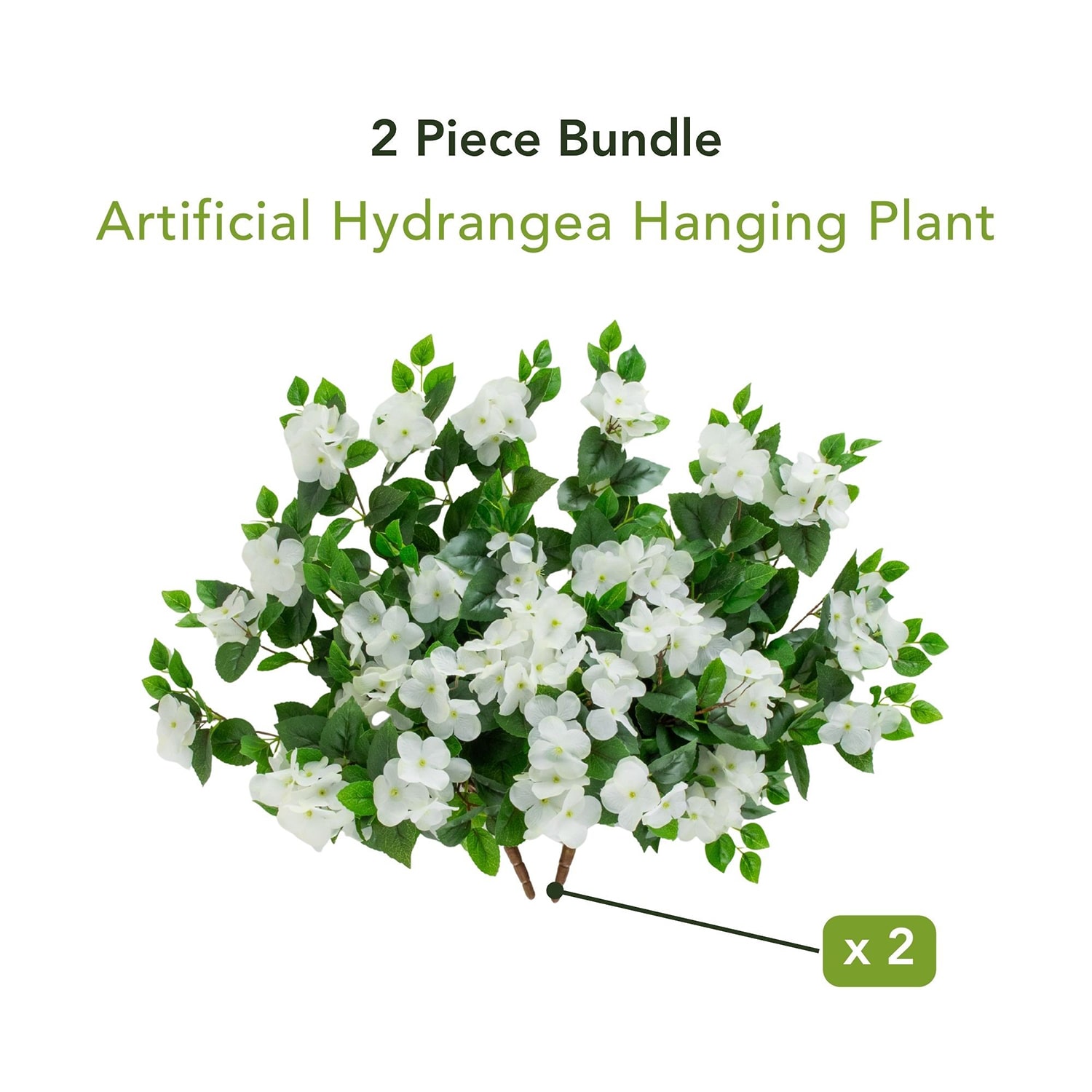 Nearly Natural 24" Hydrangea Artificial Flowers