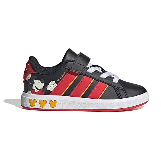adidas Cloudfoam Grand Court Little Kid Boys Mickey Mouse Sneakers