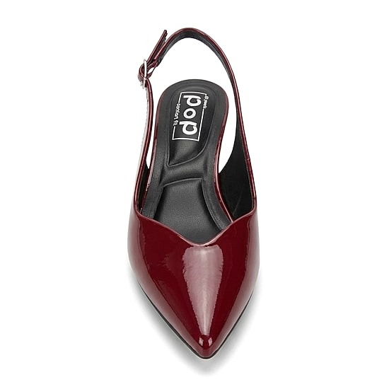 Pop Savien Womens Pointed Closed Toe Kitten Heel Pumps