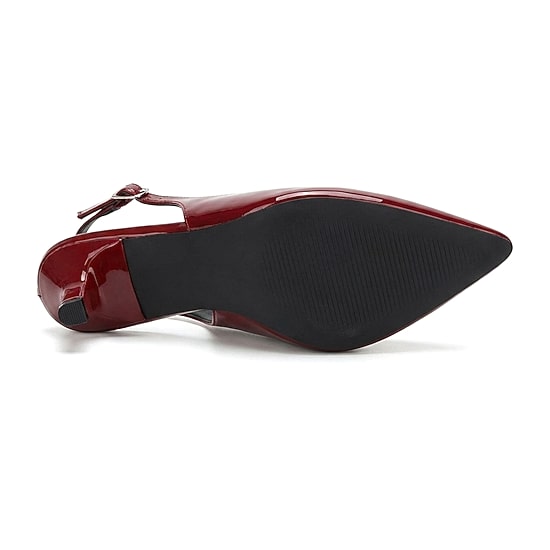 Pop Savien Womens Pointed Closed Toe Kitten Heel Pumps