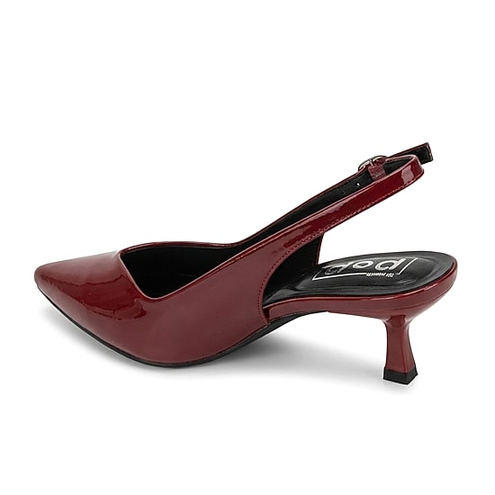 Pop Savien Womens Pointed Closed Toe Kitten Heel Pumps
