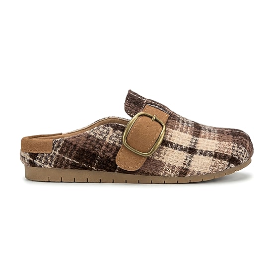 Pop Alana Womens Round Closed Toe Slip-On Shoe
