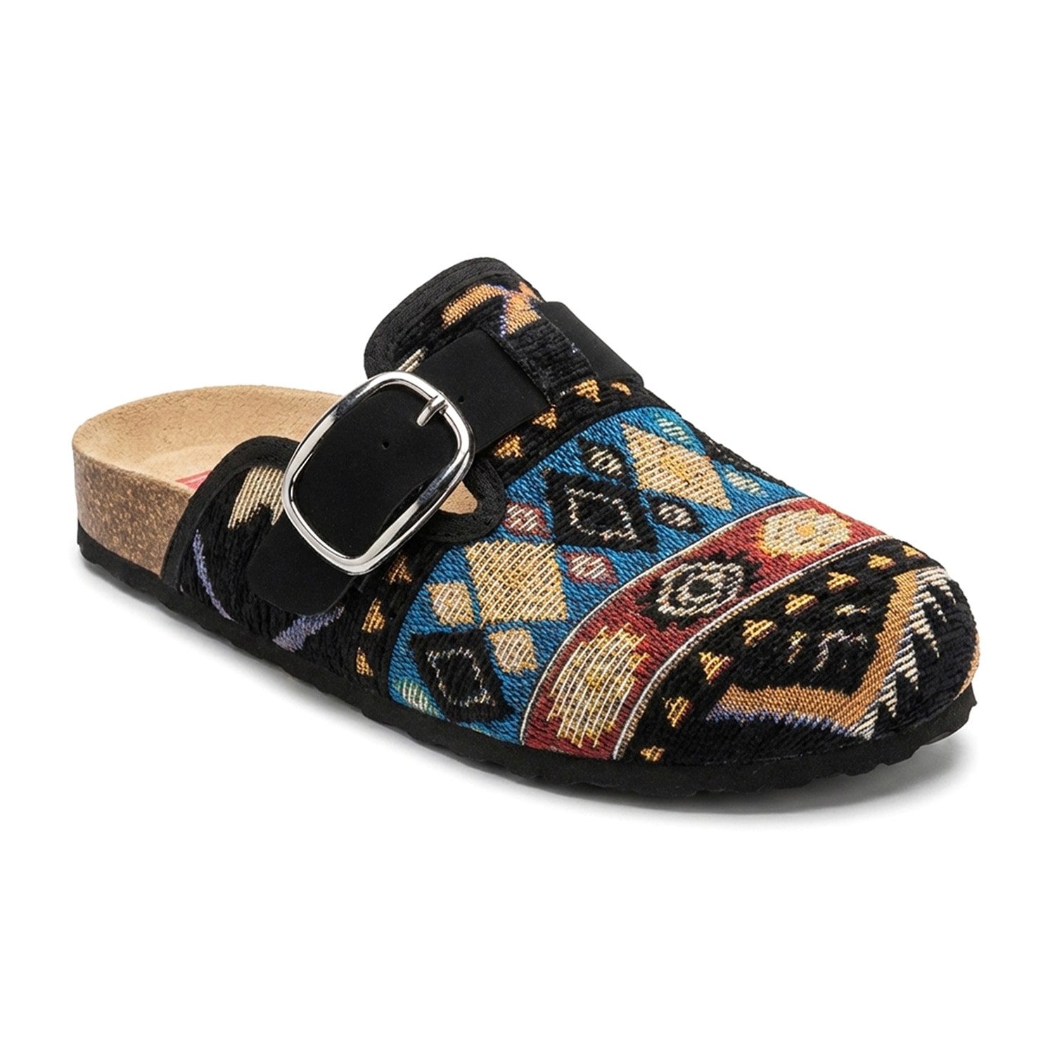 Pop Viviea Womens Round Closed Toe Slip-On Shoe