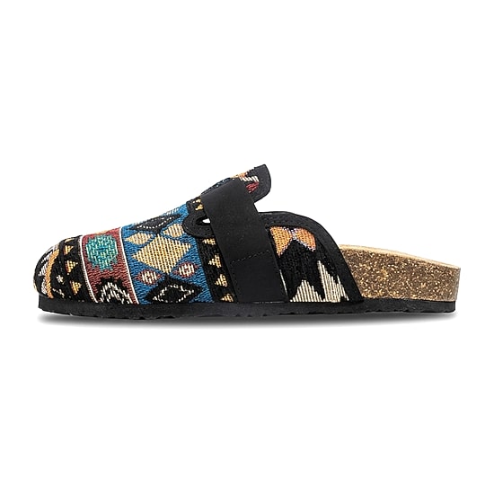 Pop Viviea Womens Round Closed Toe Slip-On Shoe