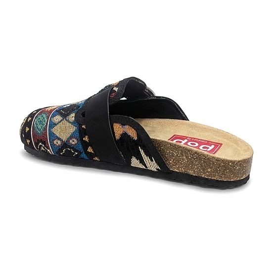 Pop Viviea Womens Round Closed Toe Slip-On Shoe