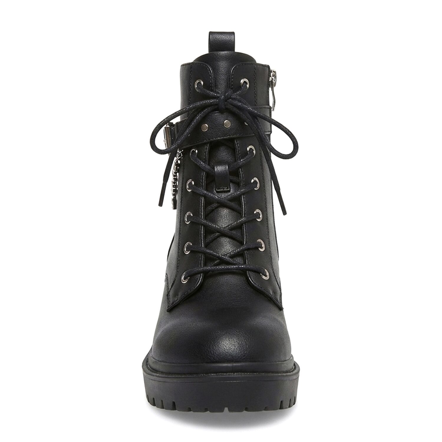Pop Womens Teyana Block Heel Booties