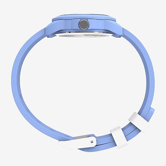 Timex Timex Peanuts Weekender Youth Blue Silicone Strap Watch Boys Blue Strap Watch Tw2y51100jt