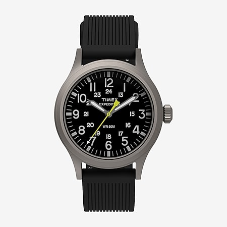 Timex® Expedition® Camper Mens Black Fabric Strap Watch