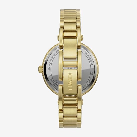 Timex Womens Gold Tone 2-pc. Watch Boxed Set Twg068100ji