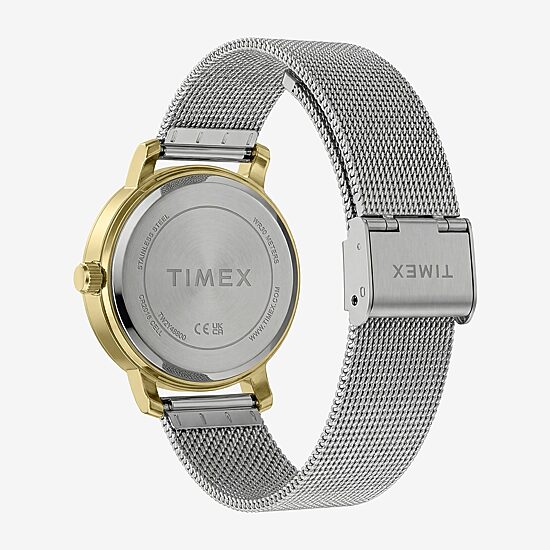 Timex Womens Silver Tone Stainless Steel Bracelet Watch Tw2y48800jt