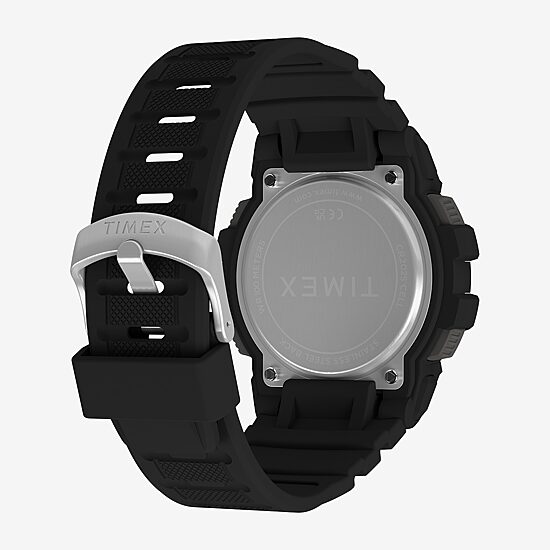 Timex Mens Digital Black Strap Watch Tw4b35200jt