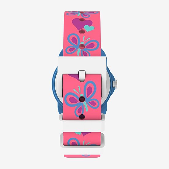 Timex Girls Pink Strap Watch Tw2y59700jt