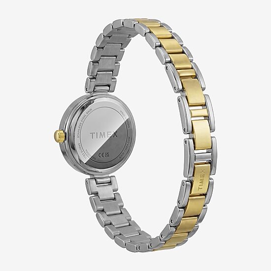 Timex Womens Two Tone Watch Boxed Set Twg068200ji