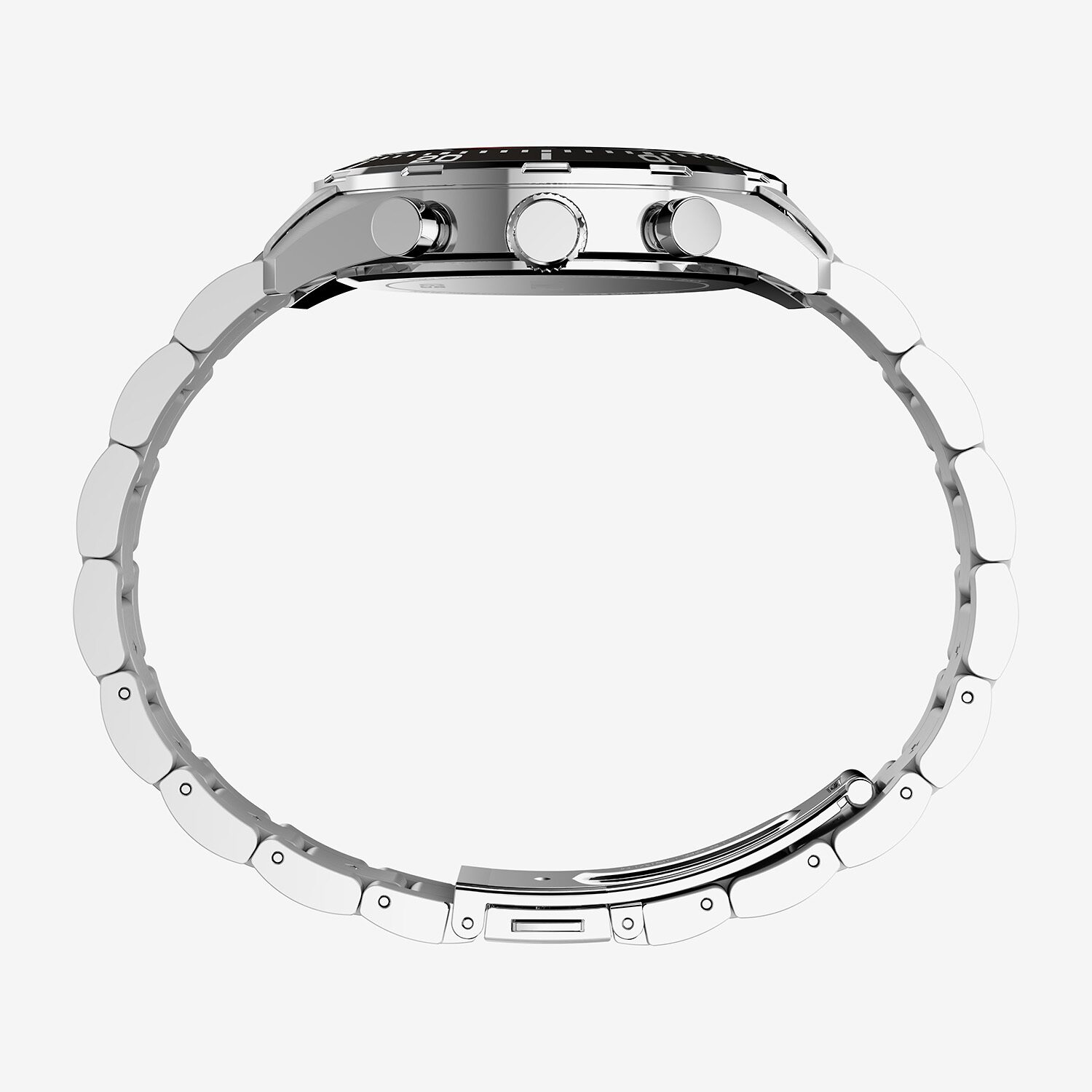Timex Mens Silver Tone Stainless Steel Bracelet Watch Tw2y56900vq