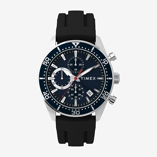 Timex Mens Black Strap Watch Tw2y62300vq
