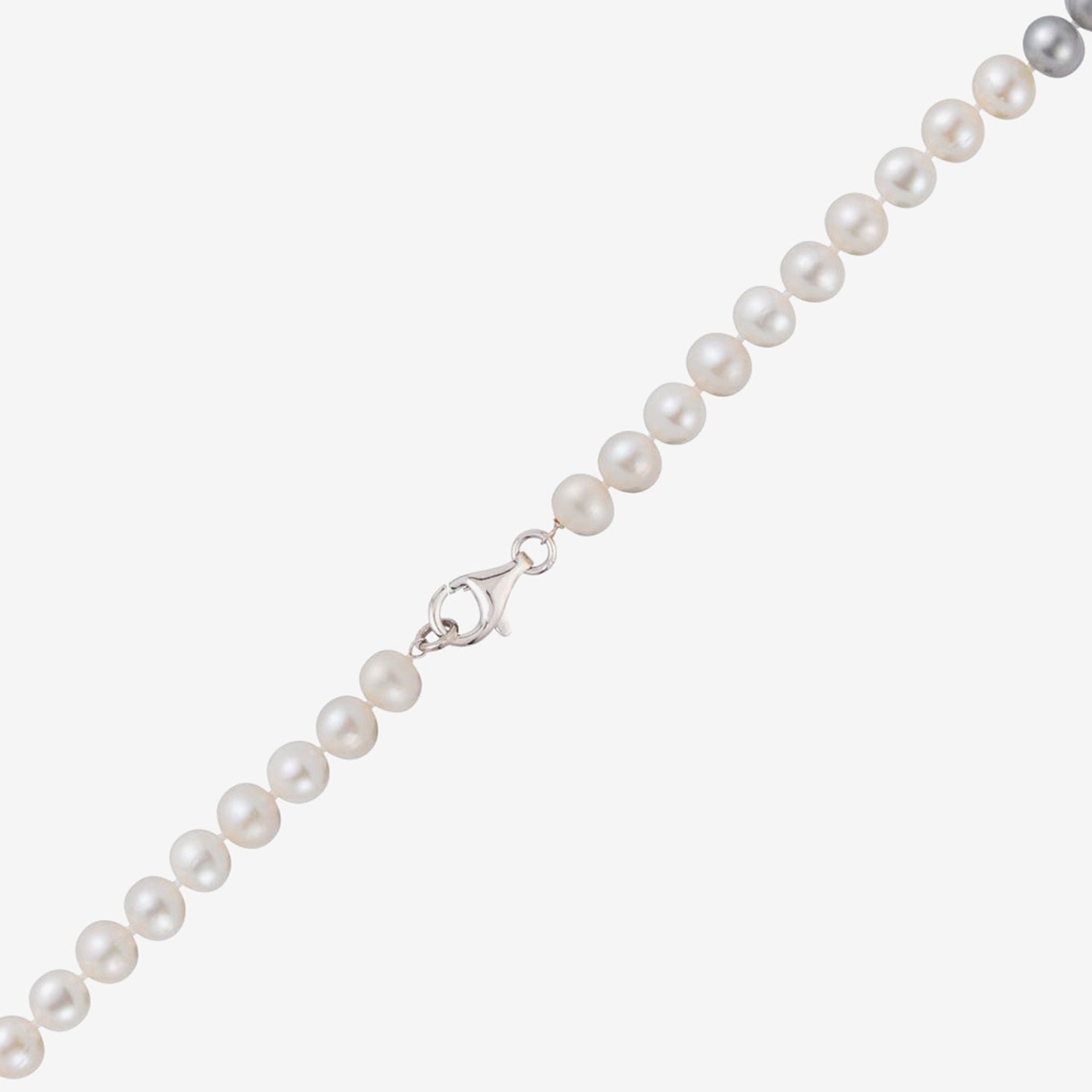 Limited Quantities! Womens Dyed Multi Color Sterling Silver Strand Necklace