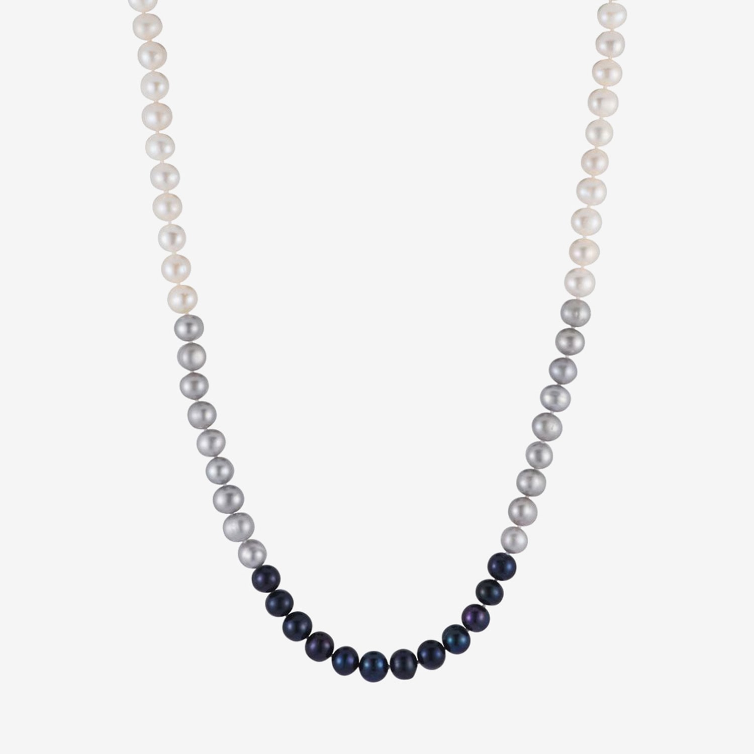 Limited Quantities! Womens Dyed Multi Color Sterling Silver Strand Necklace