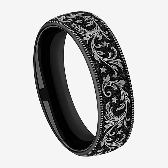Mens 6.5MM Titanium Wedding Band