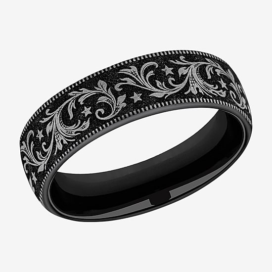 Mens 6.5MM Titanium Wedding Band