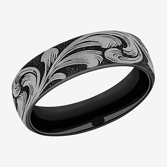 Mens 6.5MM Titanium Wedding Band