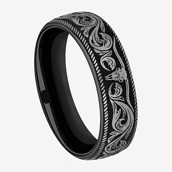 Mens 6.5MM Titanium Wedding Band