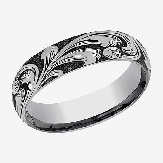 Mens 6MM Tungsten Wedding Band