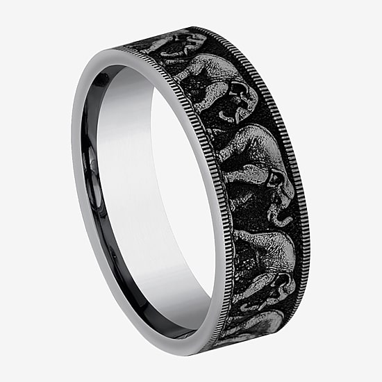 Mens 7MM Tungsten Wedding Band