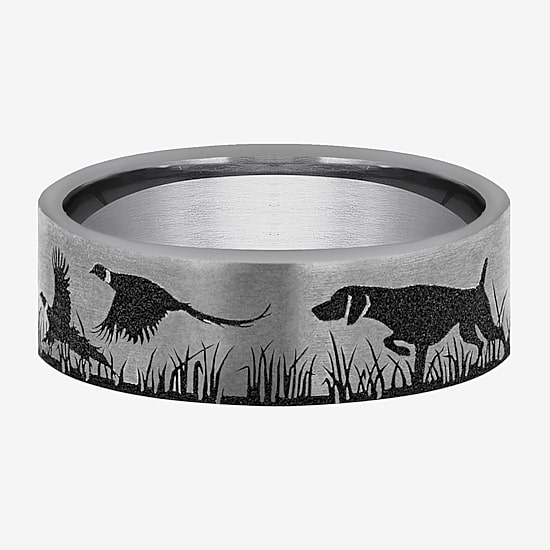 Mens 7MM Tungsten Wedding Band