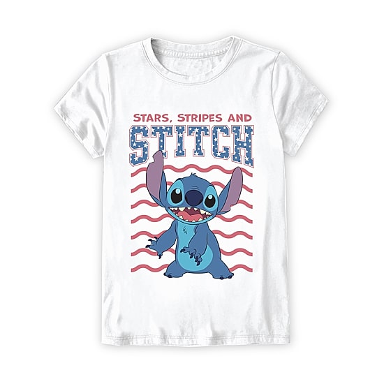 Little & Big Kid Girls Round Neck Short Sleeve Regular Fit Graphic T-Shirt