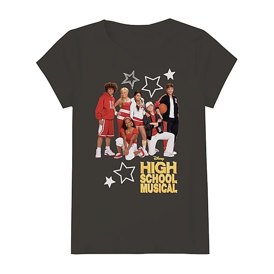 Little & Big Kid Girls Round Neck Short Sleeve Regular Fit Graphic T-Shirt