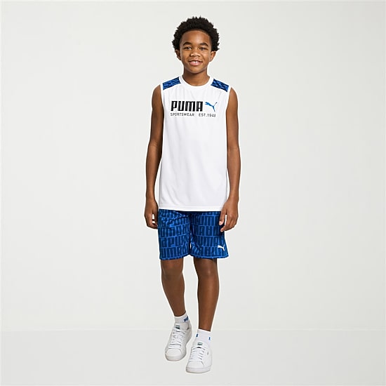 PUMA Big Kid Boys Knit 2-pc. Short Set