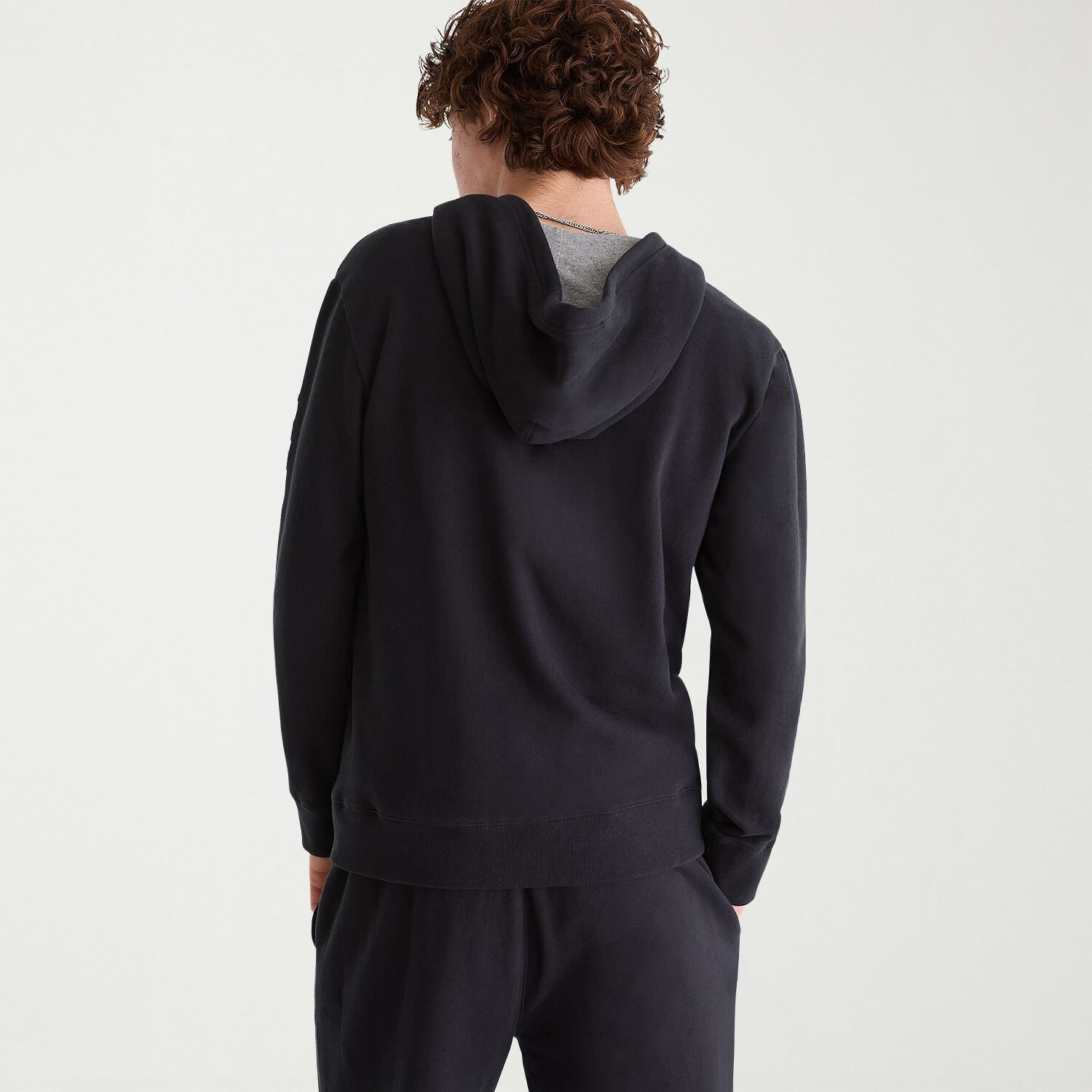 AEROPOSTALE Mens Long Sleeve Fleece Zipper Hoodie
