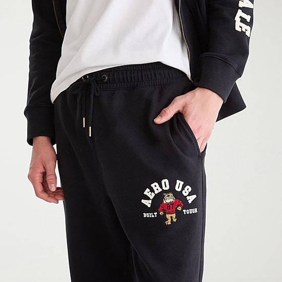 AEROPOSTALE Mens Regular Fit Fleece Sweatpant