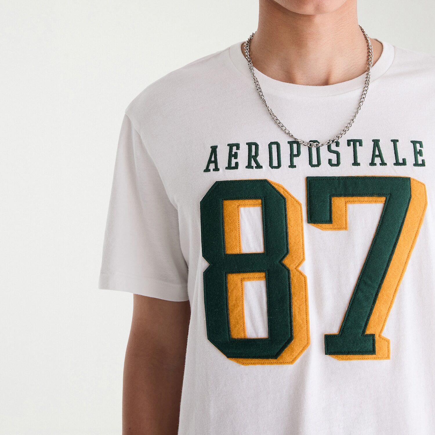 AEROPOSTALE Mens Crew Neck Short Sleeve Regular Fit Graphic T-Shirt