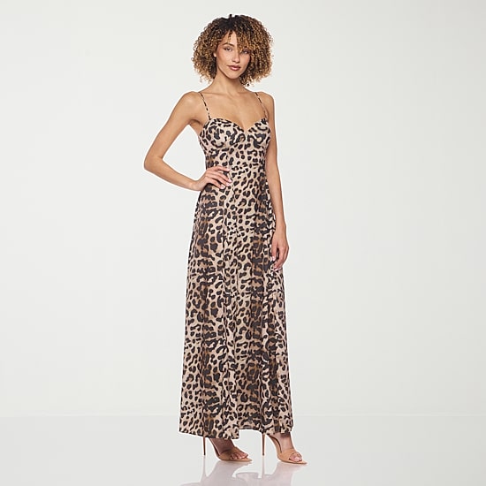 belle vie Womens V Neck Sleeveless Maxi Dress