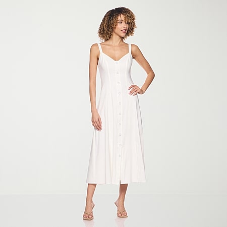 premier amour womens sleeveless floral midi fit flare dress Premier Amour Womens Sleeveless Midi Fit + Flare Dress