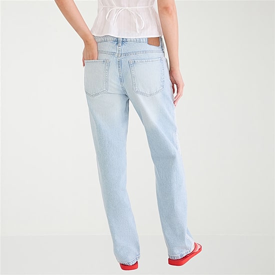 AEROPOSTALE Womens Juniors Low Rise Baggy Fit Jean