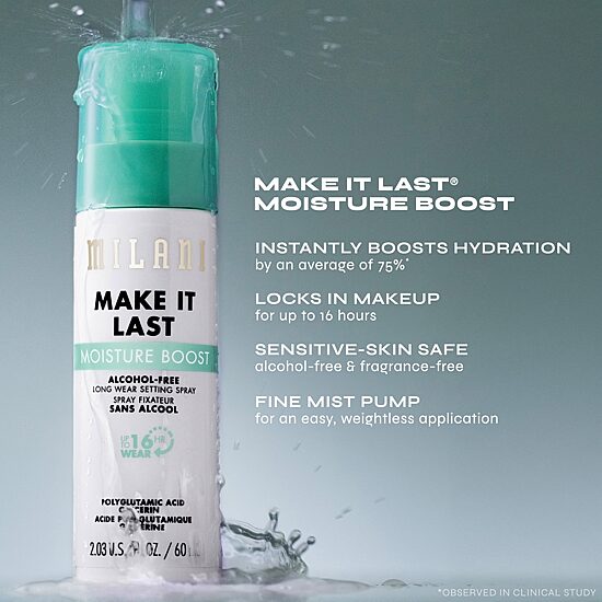 MILANI Make It Last Moisture Boost Alcohol-Free Setting Spray