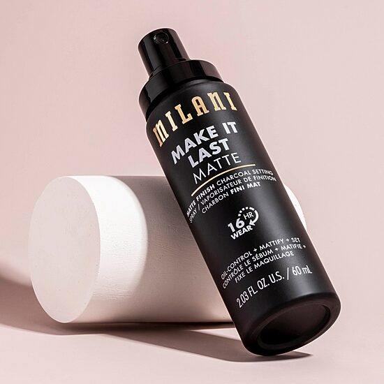 MILANI Make It Last Matte - Matte Finish Charcoal Setting Spray