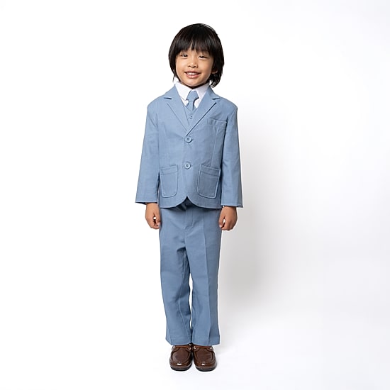 Suit the BOYZ Linen Blend Toddler Boys Knit 5-pc. Suit Set