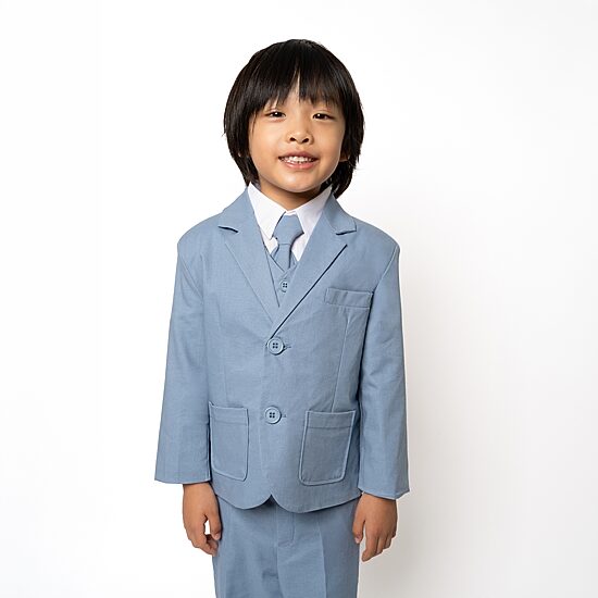 Suit the BOYZ Linen Blend Toddler Boys Knit 5-pc. Suit Set