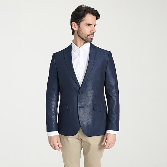 The Savile Row Co Mens Slim Fit Sport Coat