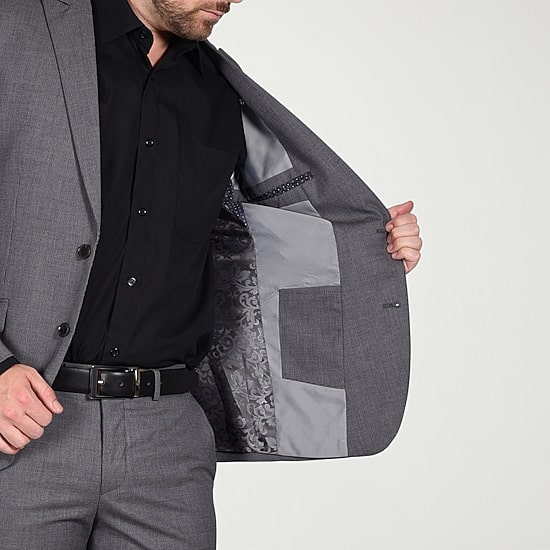 The Savile Row Co Knit Mens 2-pc. Suit Set