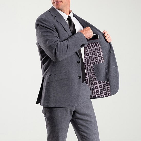 The Savile Row Co Donegal Mens Tonal 2-pc. Suit Set