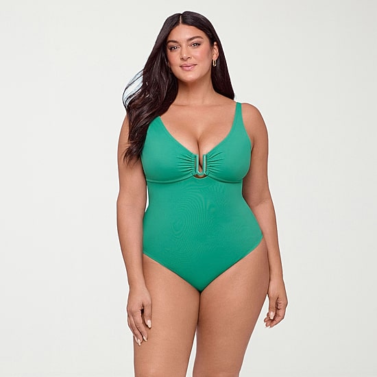 S3 Swim Womens Moderate Coverage One Piece Swimsuit